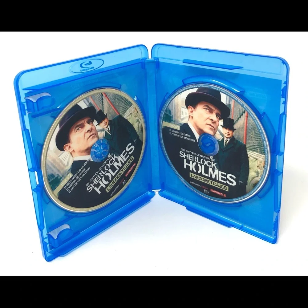 🛍️SALE🛍️ Sherlock Holmes Collection 10-Disc Box Set
(Blu-Ray, Reg.A/B/C - Import - Picture 8 of 11